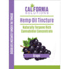 CBD Hemp Oil Tincture - Naturally Terpene Rich Cannabidiol Concentrate - Grape