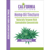 CBD Hemp Oil Tincture - Naturally Terpene Rich Cannabidiol Concentrate - Very Natural